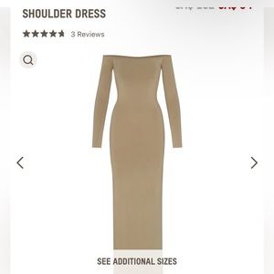 Off Shoulder Skims Longsleeve Dress size XS